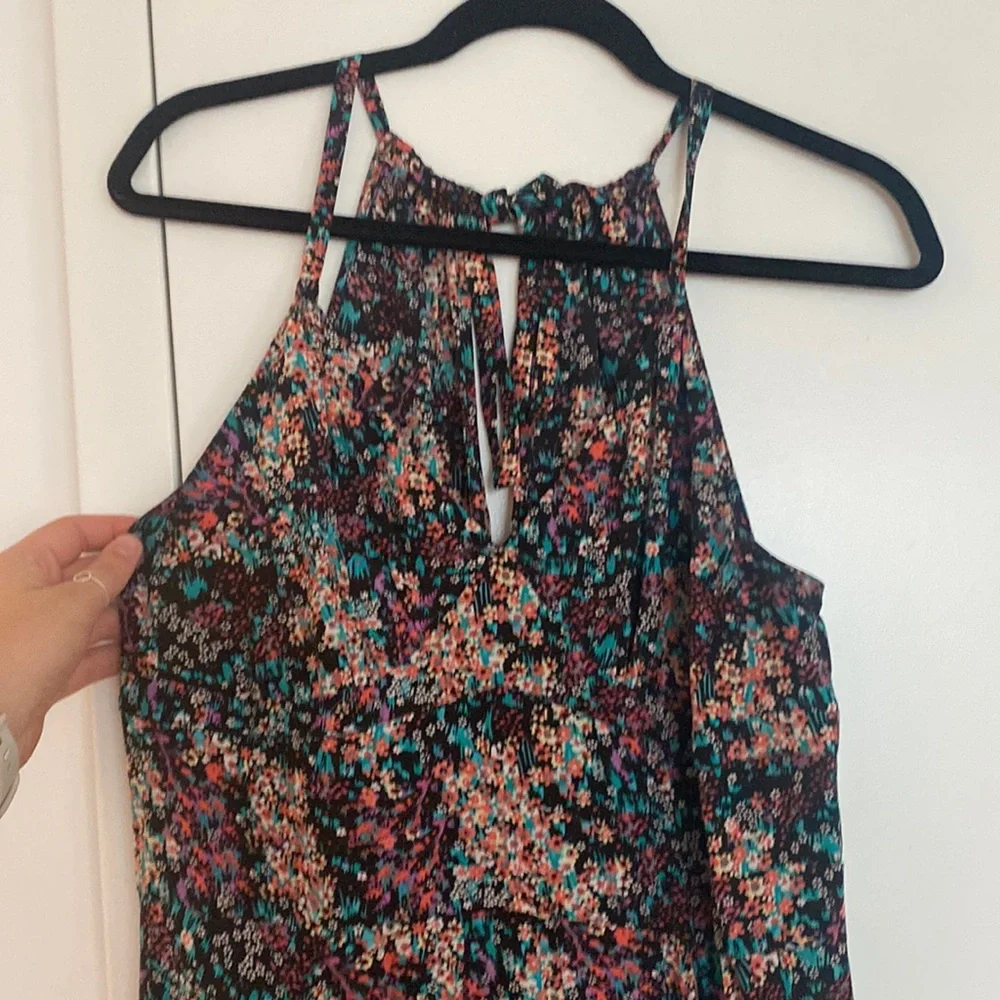 100% Silk Kachel Maxi Dress - Picture 2 of 7